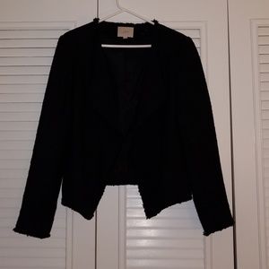 Open Black blazer